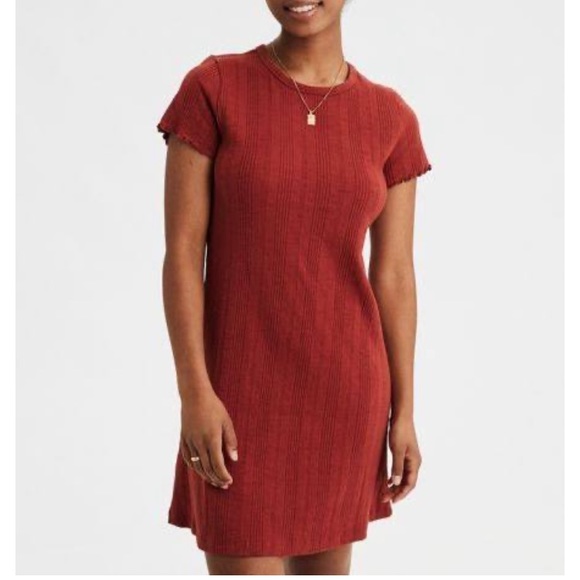 American Eagle Knit T-Shirt dress - Picture 1 of 5